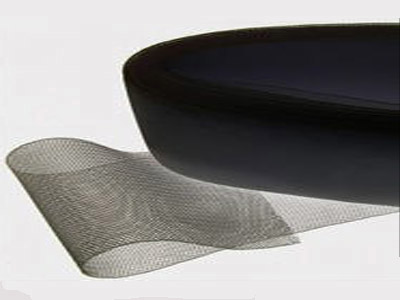 Horsehair ribbon 5,5 cm width - Black (Fekete)
